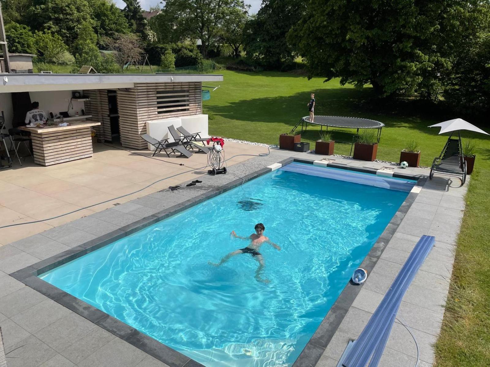 Appartement 5 Personnes Avec Acces Piscine Et Jacuzzi Villers-la-Ville Luaran gambar
